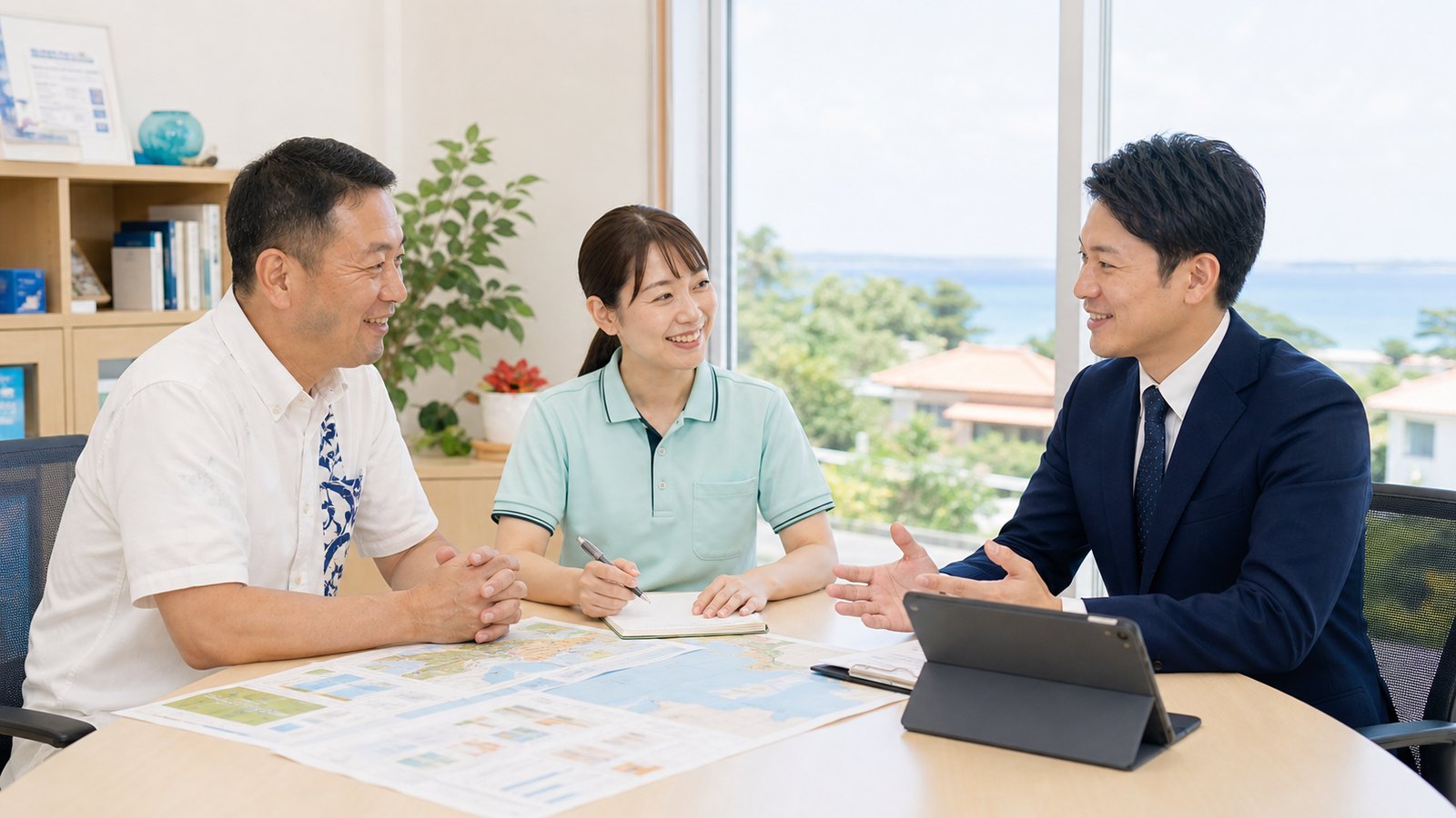 沖縄の訪問介護M&Aで人員基準・加算・離島対応を相談する介護事業者と専門家